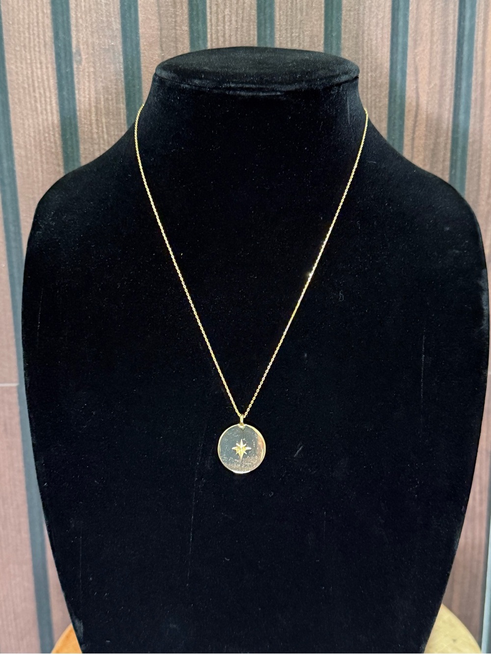 Uncommon James Starburst Gold Pendant Necklace